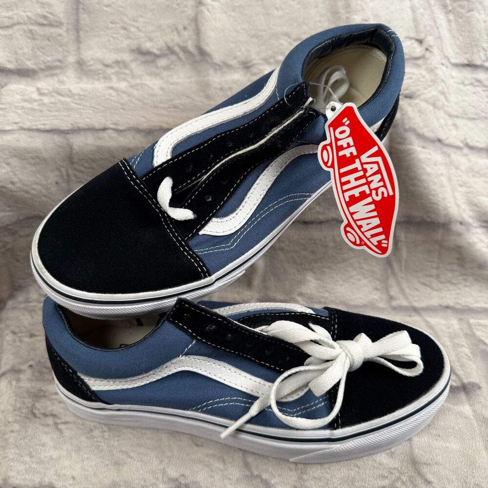 Vans Classic Old Skool Shoes Mens 5 Womens 6.5 Skateboard Sneakers NWT 500714